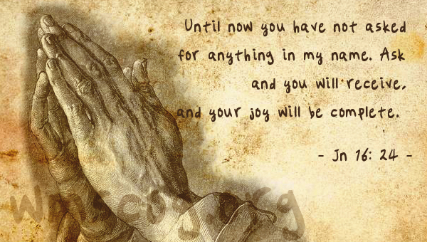 예수님의 이름으로 기도 | 요한복음 16.25-33  구역 공과